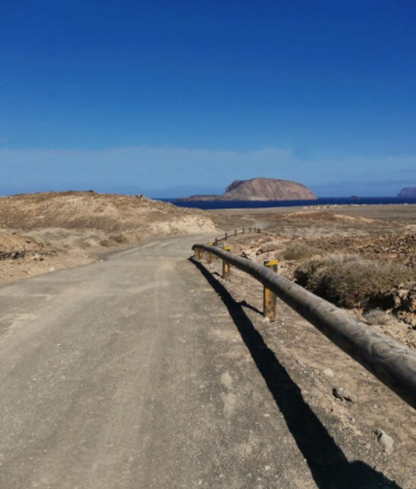 La Graciosa_camino a CAleta de Cebo